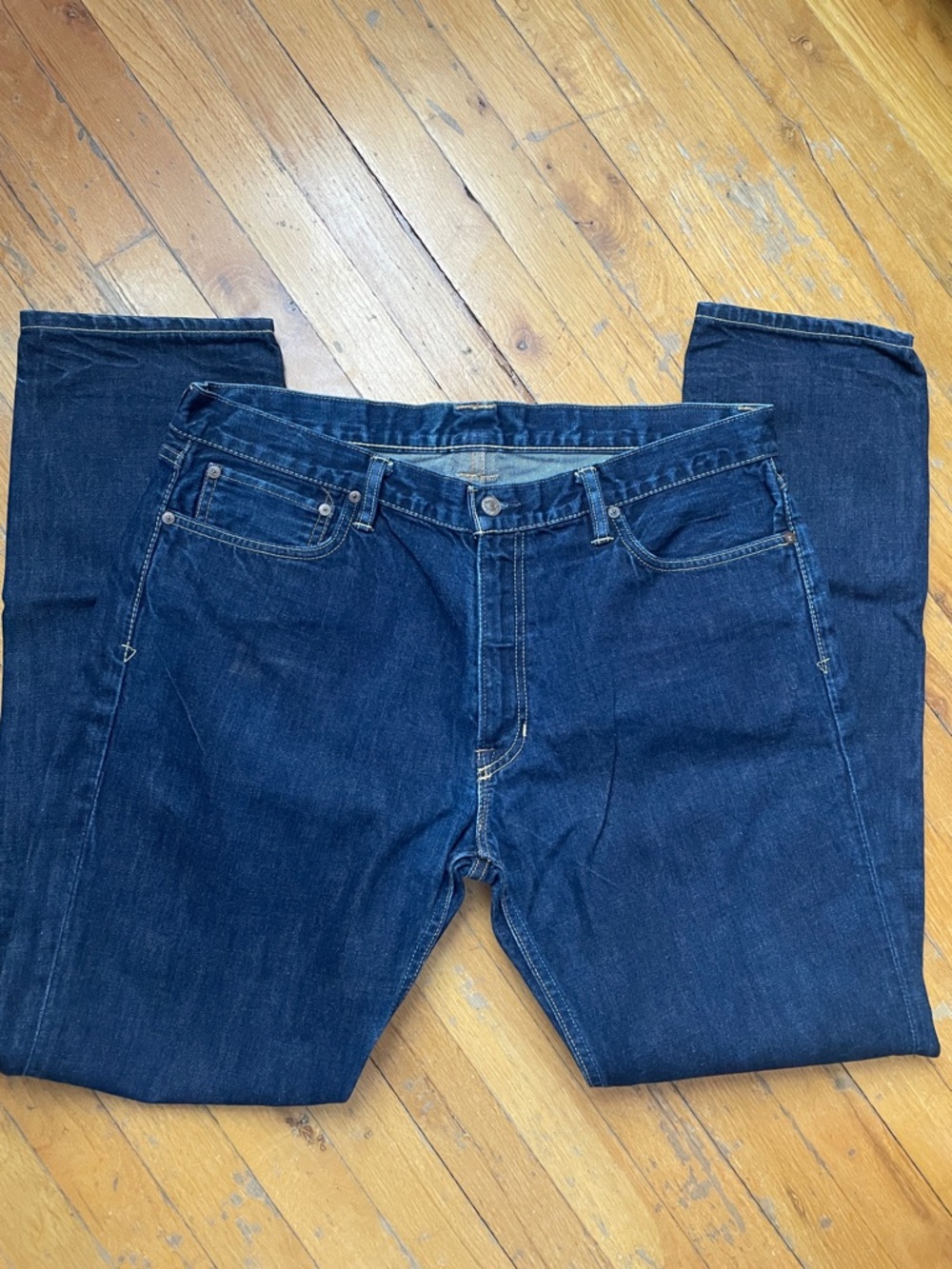 Mens Polo Ralph Lauren 1967 Slim Dark Wash Jeans Size 38/33